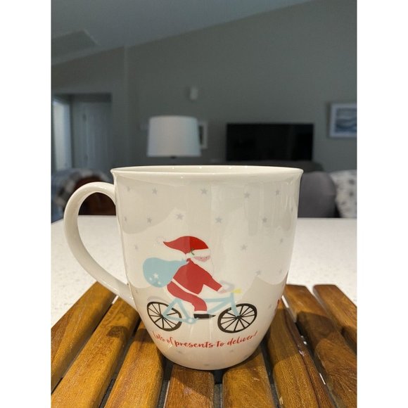 Millie Green British Design Traveling Home for Christmas Coffee Mug Queens Guard - Picture 1 of 5